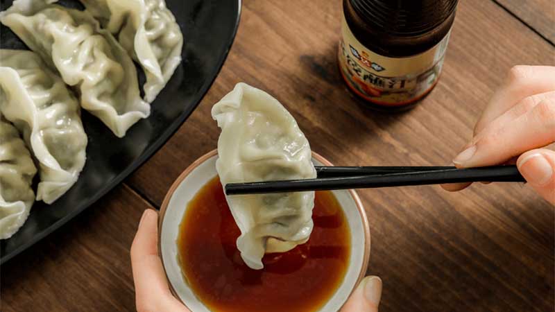 味達美水餃蘸汁